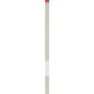 Strips diamantés mono-face perforés grains fins rouge, stripping et préparations, largeur 3,75 mm.