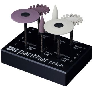 Set PANTHER spécial zircone 6 polissoirs. Panther