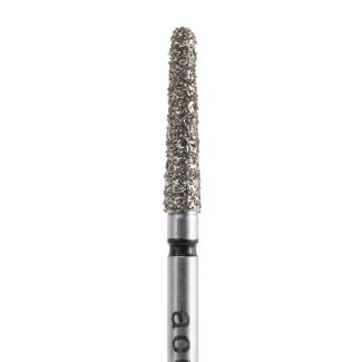 Fraise congé quart de rond A5850 diamant bague noire. Acurata