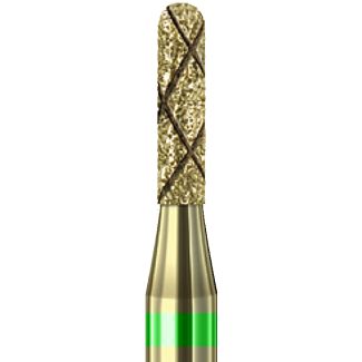 Fraise cylindrique bout rond 6838 COOL DIAMANT CD27G. Busch