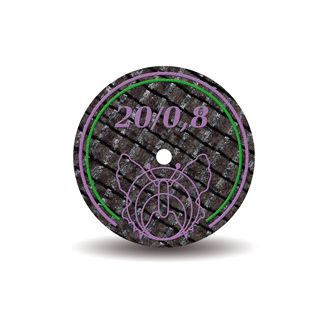 Disques renforcés pour céramique et ZrO2 épais 200 X 0.8 mm. Haeggen