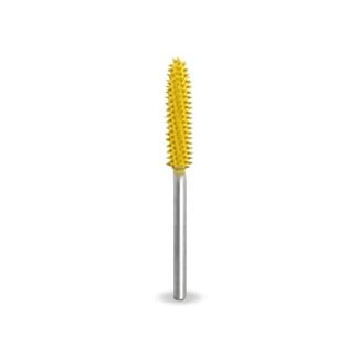 Fraise à picots jaune P364R ultra efficace pour le plâtre. Saburr
