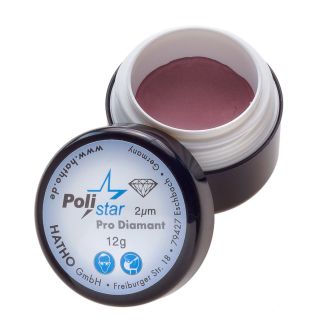 Pâte à polir POLISTAR PRO DIAM 12g. Spécial céramiques, zircone ZrO2. Hatho