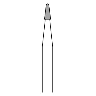 Fraise carbure tungstène S433XTI pour titane 104 014