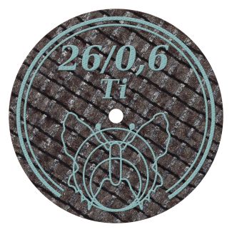Disque à séparer fin renforcé pour Titane 26 X 0.6 mm