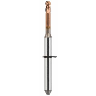 Fraise d'usinage Métaux pour VHF S1/S2/K5, 4 lames avec traitement AC-Fire, 020. Acurata