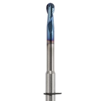 Fraise d'usinage ZrO pour Wieland Zenotec-Select/Select ion, 2 lames avec traitement AC-Blue, 025. Acurata