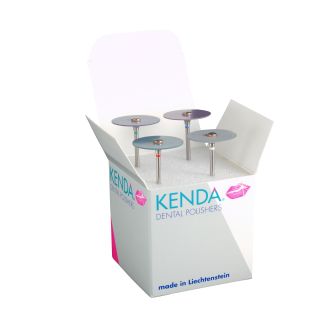 SET 4 polissoirs, spécial Céramique et Zircone Z626 - Kenda
