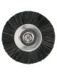 Brossette de polissage en poils de Chungking noir, pré-polissage/polissage métaux, céramiques et zircone. Diamètre 190. Acurata