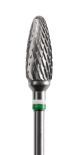Fraise pour gaucher AG251X carbure tungstène 060 pour résines, métaux non-précieux, tige 104. Acurata