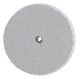Polissoir universel blanc A9602G roue, pour tous matériaux de restauration. Acurata