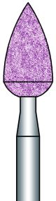 Meule abrasive rose 663pour alliages métalliques moyens durs