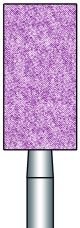 Meule abrasive rose 731 pour alliages métalliques moyens durs