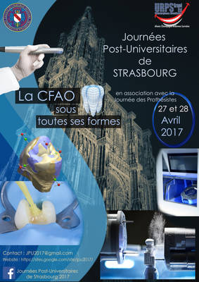 JPU 27 et 28 avril 2017 - Fac dentaire Strasbourg JPU 27 et 28 avril 2017